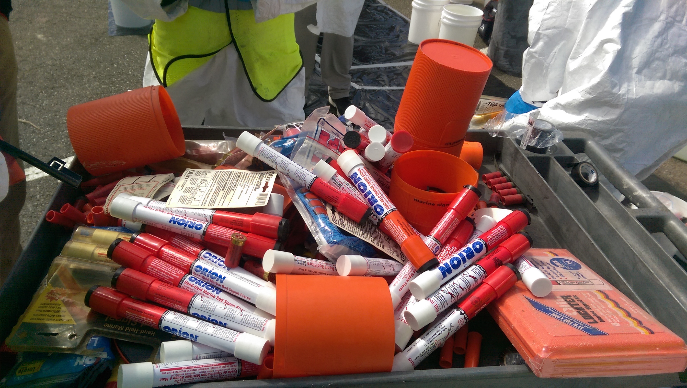 Orange County boaters can properly dispose of expired marine flares at a collection event scheduled for August 16 at Dana Point Harbor.